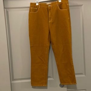 Carpenter Brown Pacsun Mom Jeans